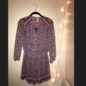 Cute boho romper